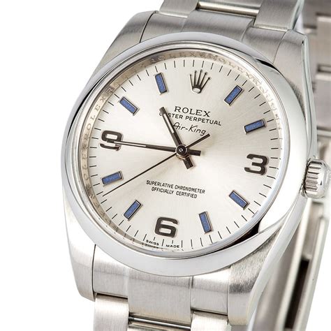 rolex 114200 silver